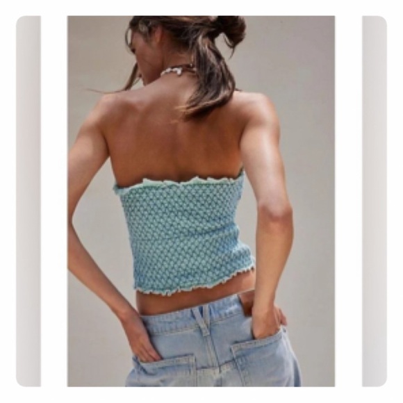 Free People FIELD OF ROSES TUBE TOP - Picture 7 of 12